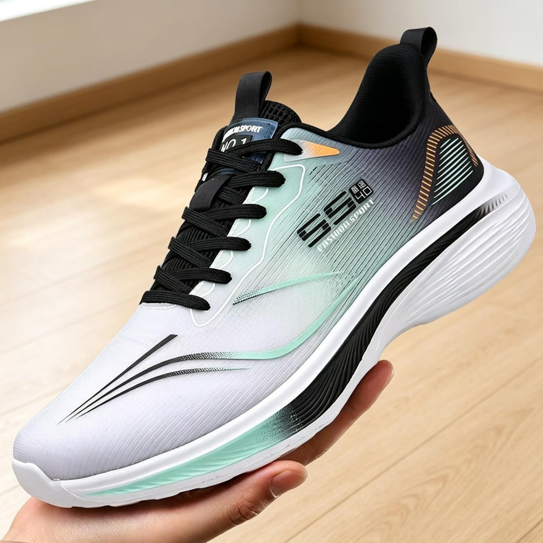 Men's Athletic Running Sneakers with Breathable Upper Material Mune Fashion