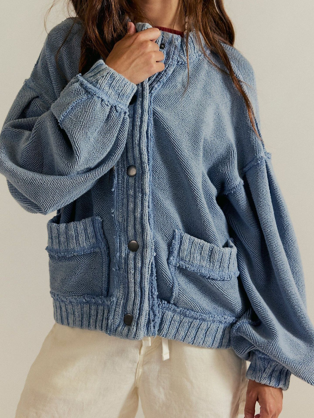 Women's Fashion Cardigan with Button Details