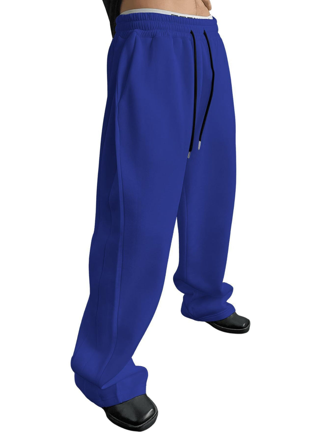 Unisex casual oversized jogging pants with elastic waistband and drawstring Mune Fashion