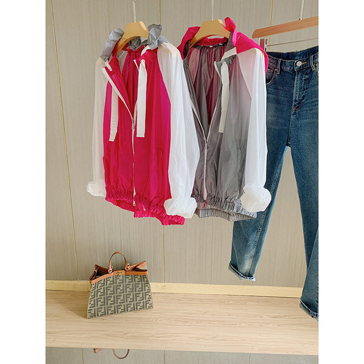 Women’s Sporty Transition Jacket with Hood Mune Fashion