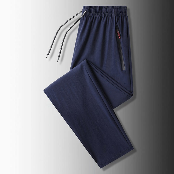 Men's Functional Jogging Pants with Elastic Waistband and Side Pockets Mune Fashion