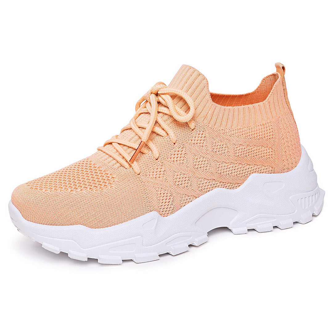 Women High-Performance Running Shoes with Flexible Knitted Upper Mune Fashion