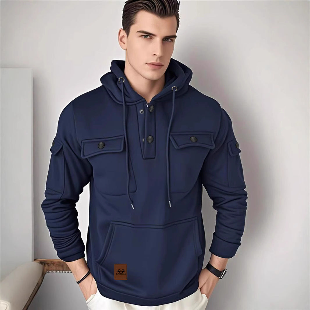 Men's Multifunctional Hooded Jacket Mune Fashion