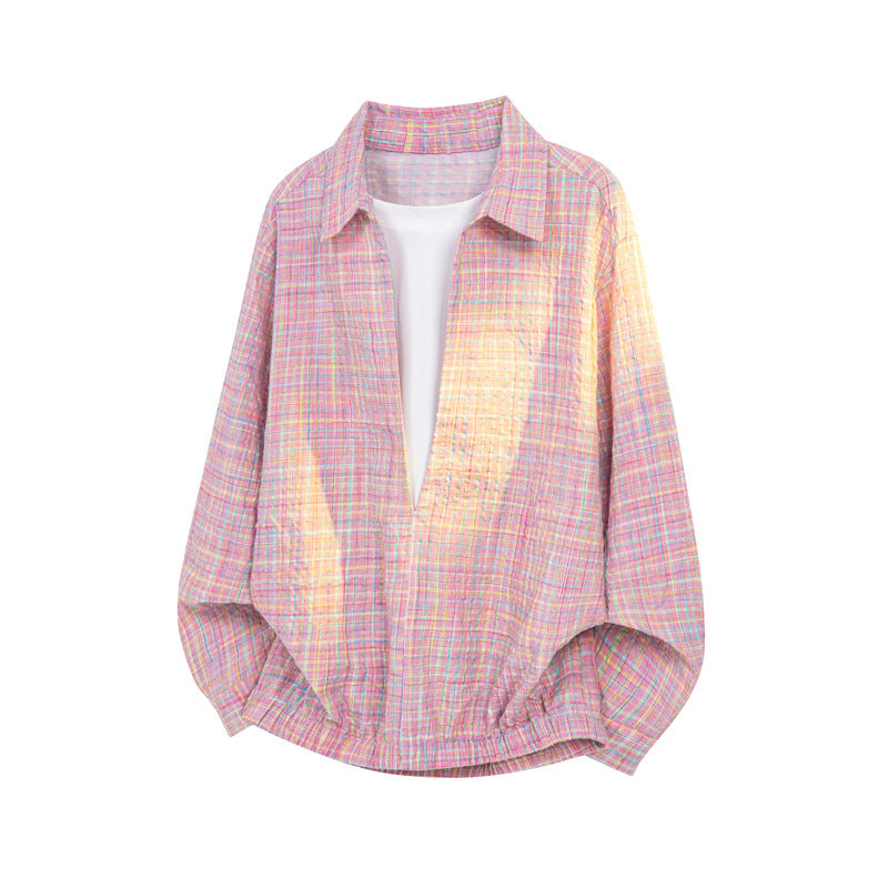 Men's Casual Shirt Blouse with Textured Design Mune Fashion