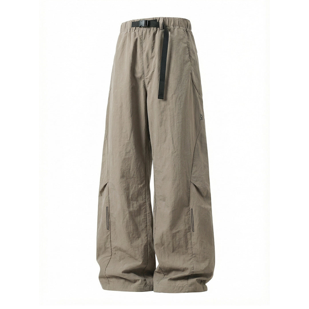 Unisex Ultra-wide technical cargo pants with integrated waistband and adjustable leg cuffs Mune Fashion