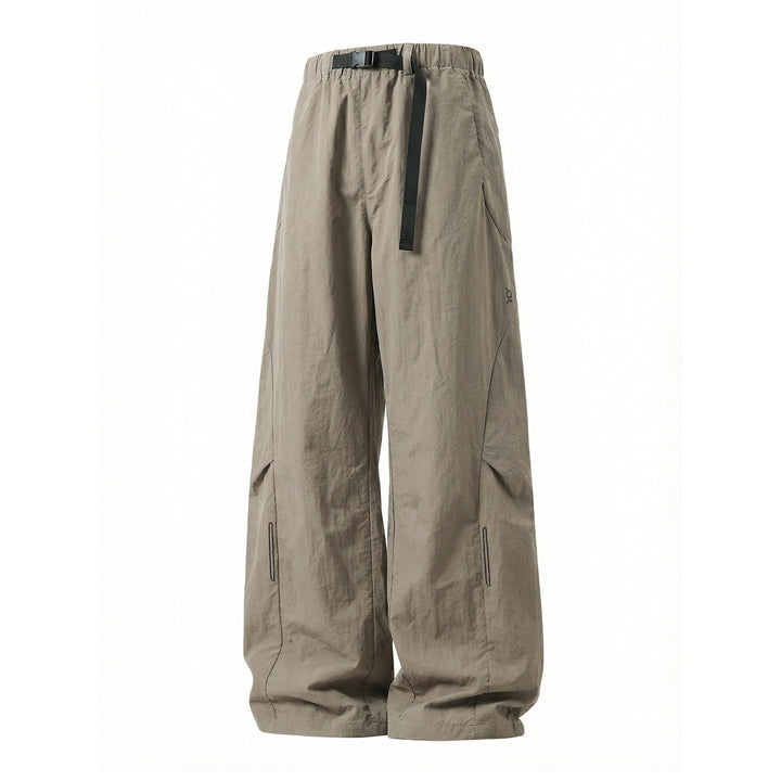 Unisex Ultra-wide technical cargo pants with integrated waistband and adjustable leg cuffs Mune Fashion
