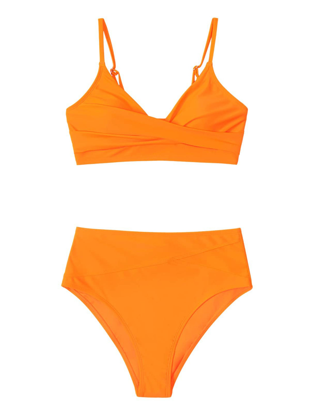 Women High-Waisted Wrap Bikini Set Mune Fashion