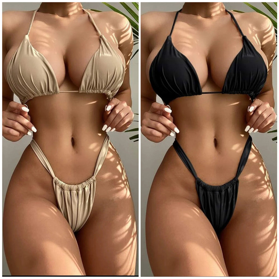 Ladies Triangle Bikini with comfortable cut and adjustable straps Mune Fashion