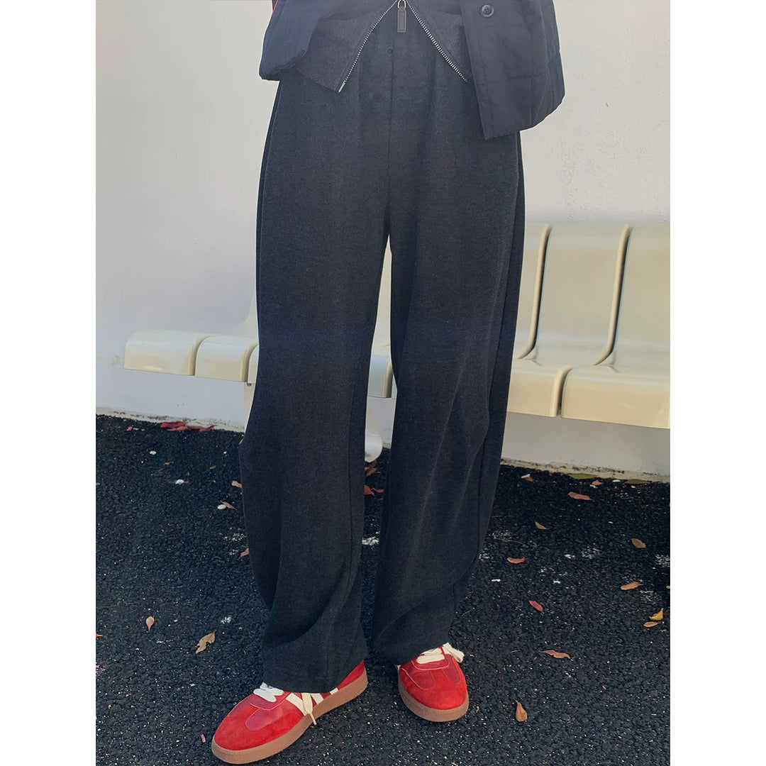 Women's Wide Cut Suit Pants Mune Fashion