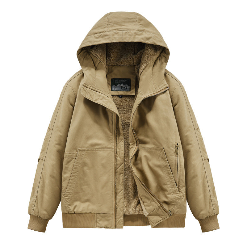 Men's Technical Bomber Jacket with Hood Mune Fashion