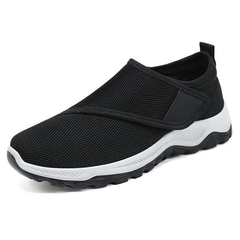 Women nan breathable Slip-On sneakers with Velcro and cushioned EVA midsole Mune Fashion