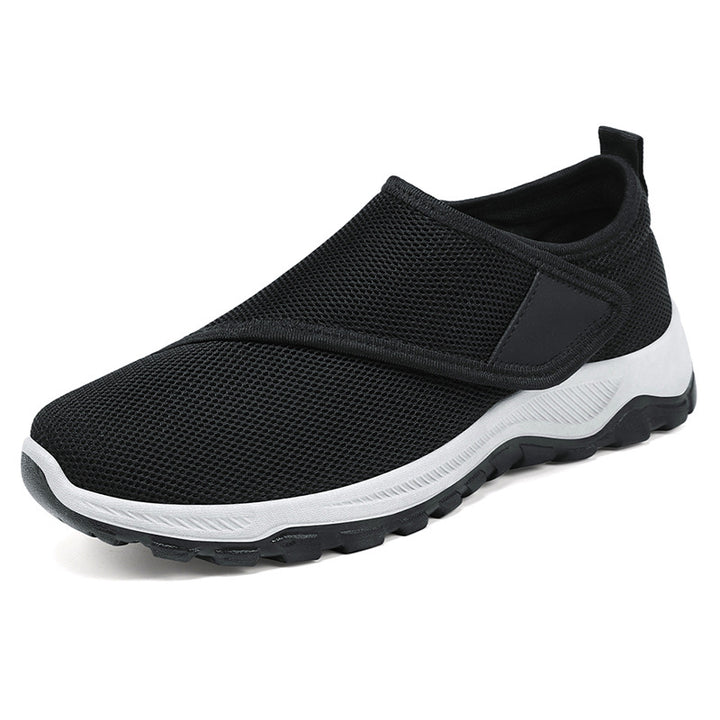 Women nan breathable Slip-On sneakers with Velcro and cushioned EVA midsole Mune Fashion