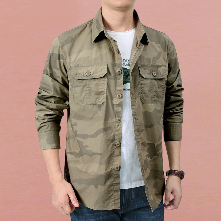 Men's Fashion Utility Shirt Mune Fashion