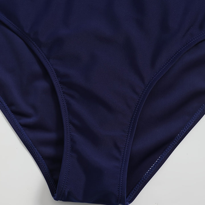 Women's swimsuit with fashionable star and stripe pattern Mune Fashion