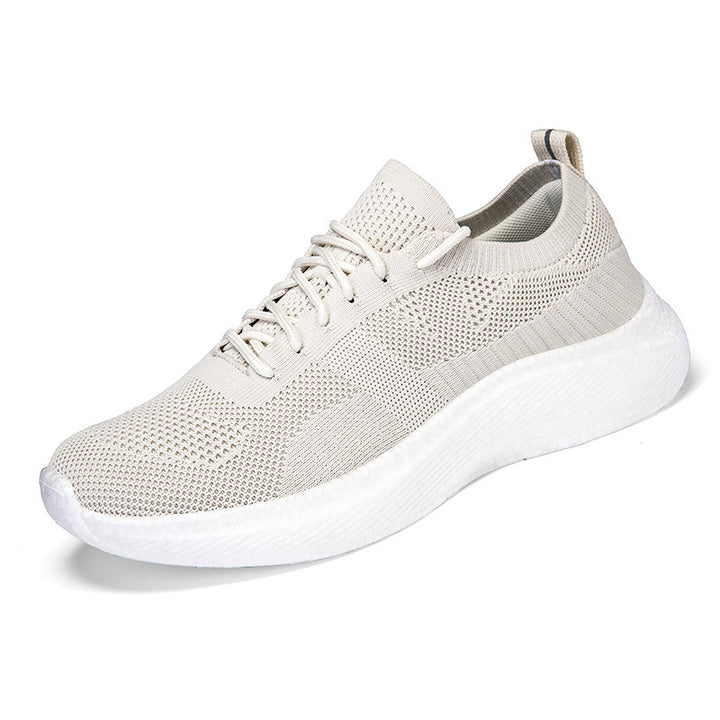 Unisex nan lightweight knit sneaker with anatomical toe box, cushioned heel support and shock-absorbing lightweight sole Mune Fashion