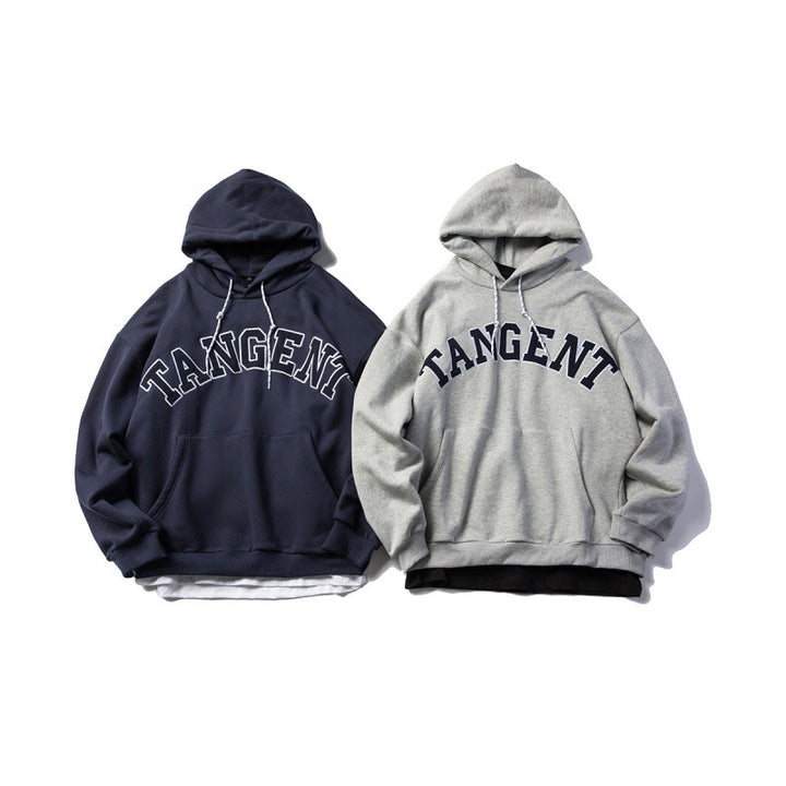 Unisex Oversize Hoodie with Collegiate Print and Kangaroo Pocket Mune Fashion