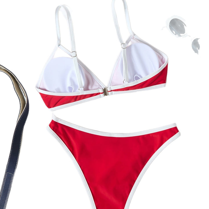 Women Triangle Bikini with Adjustable Straps Mune Fashion
