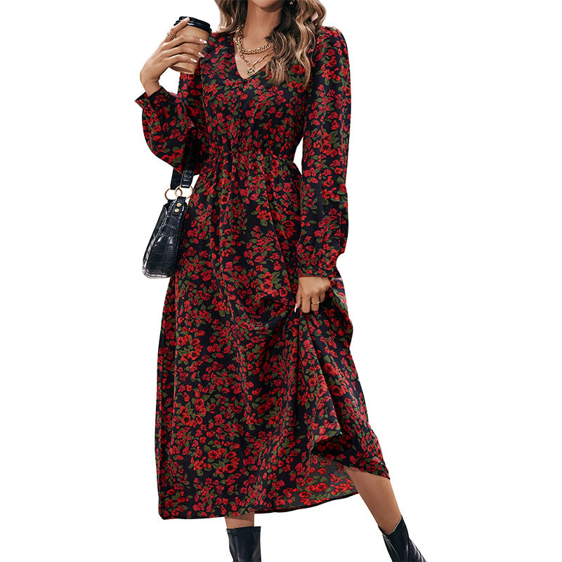 Women Floral Maxi Dress Mune Fashion
