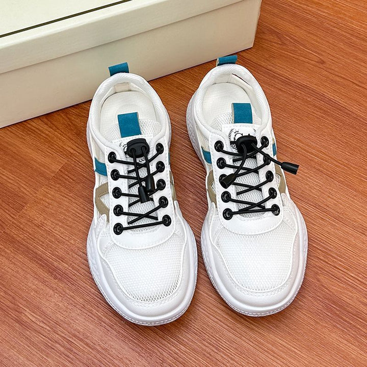 Women’s sporty sneakers with breathable mesh upper material and innovative quick lacing system Mune Fashion