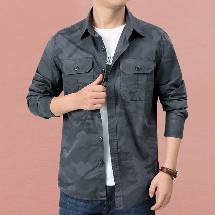 Men's Fashion Utility Shirt Mune Fashion