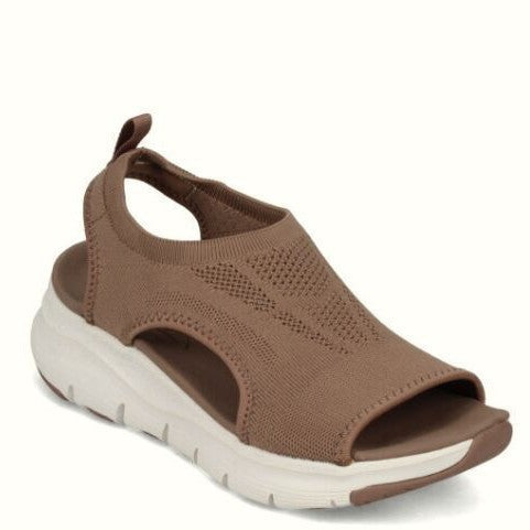 Women’s Sportive Knit Slingback Sandals with Chunky Sole Mune Fashion