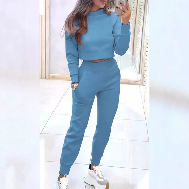 Women's Fashion Sweater and Jogging Pants Set Mune Fashion