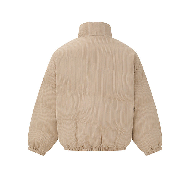Unisex Reversible Boxy Jacket with Quilted Outer and Fleece Inner Side Mune Fashion