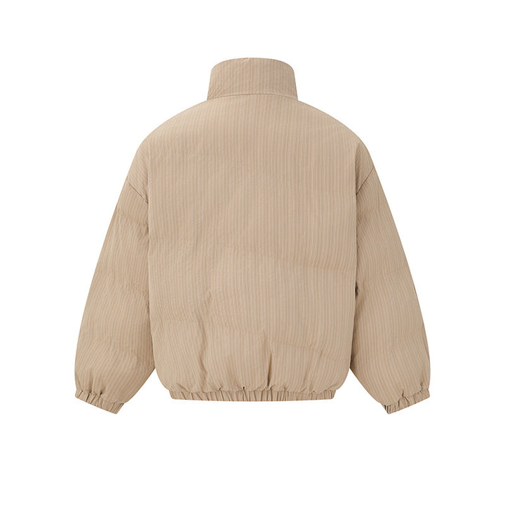 Unisex Reversible Boxy Jacket with Quilted Outer and Fleece Inner Side Mune Fashion