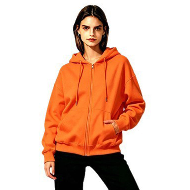 Ladies Soft Hooded Sweatshirt with Full Zip Mune Fashion
