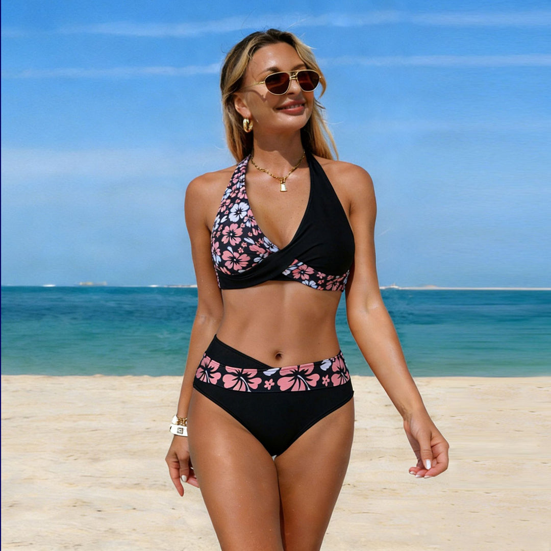 Women's Bikini Set with trendy wrap design Mune Fashion