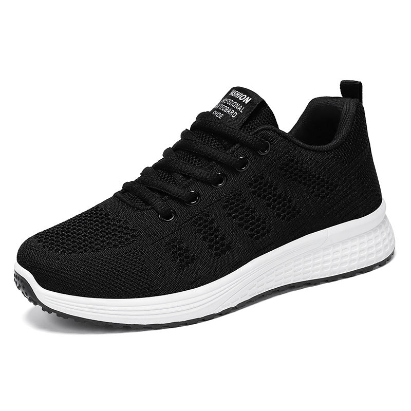 Women nan breathable knit sneakers with elastic sock fit and cushioning comfort sole Mune Fashion