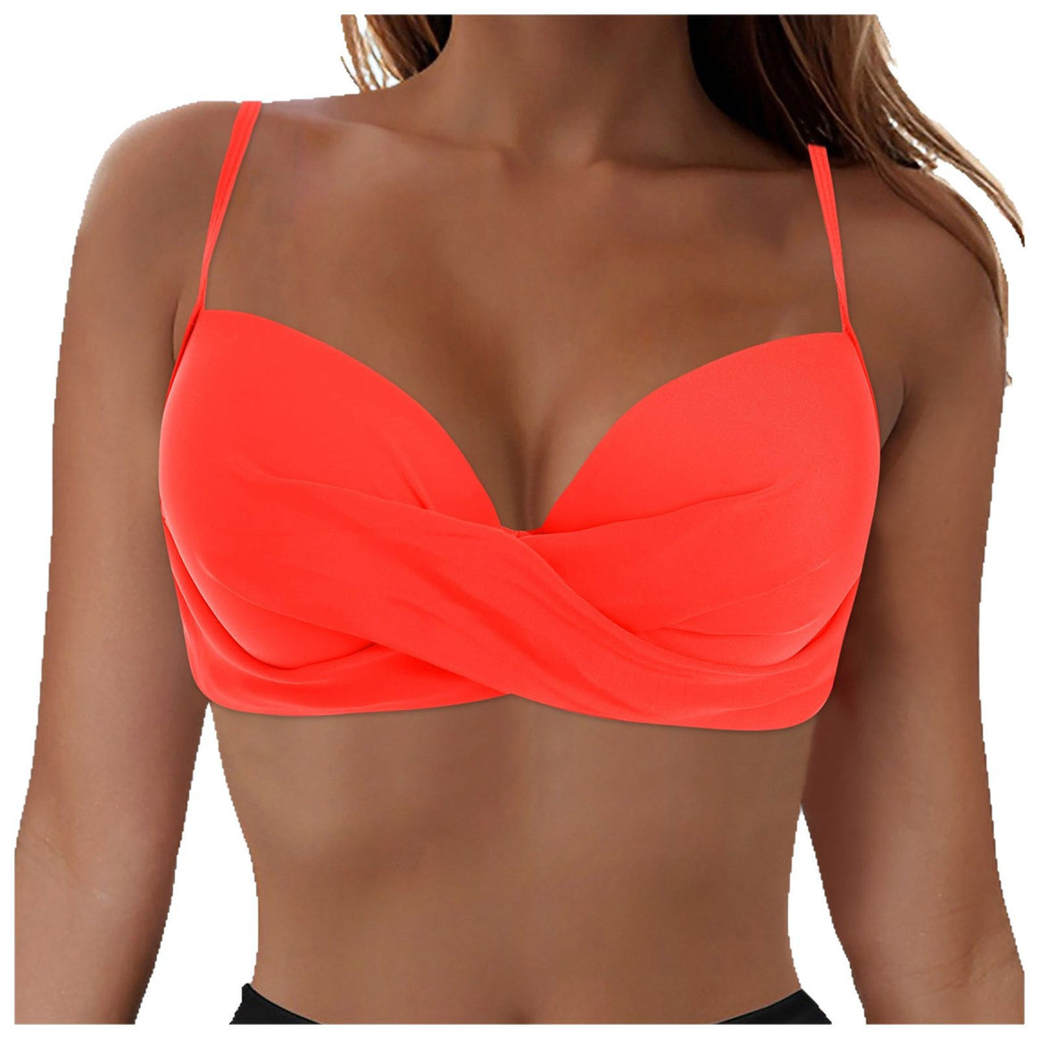 Ladies Elegant Bikini Top with Wrap Design Mune Fashion
