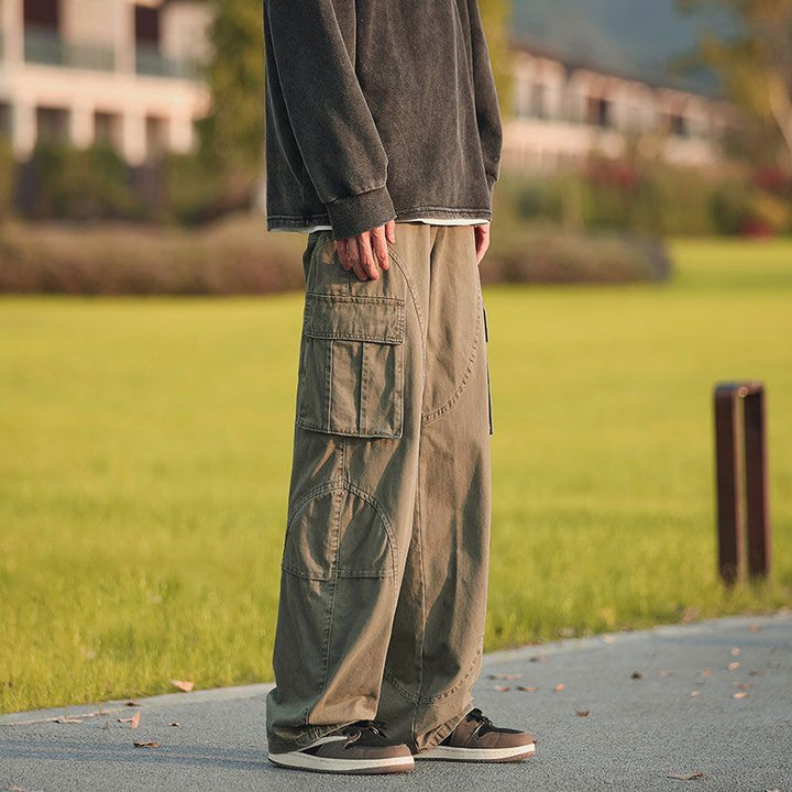 Men's cargo pants with multiple pockets Mune Fashion