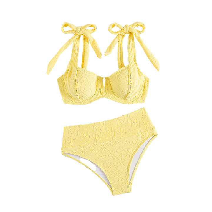 Women's High-Cut Bikini with Playful Tying System Mune Fashion