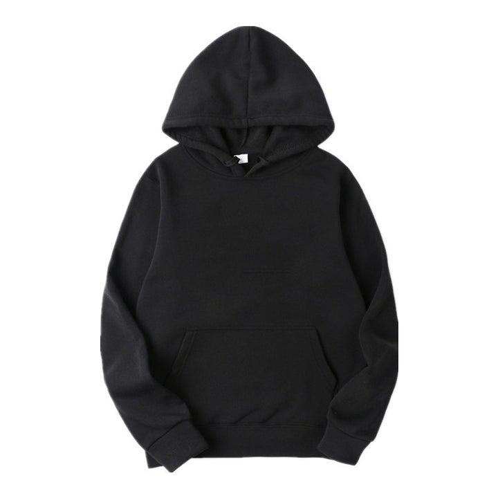 Unisex minimalist hoodie without zipper with brushed French terry on the inside and integrated kangaroo pocket Mune Fashion