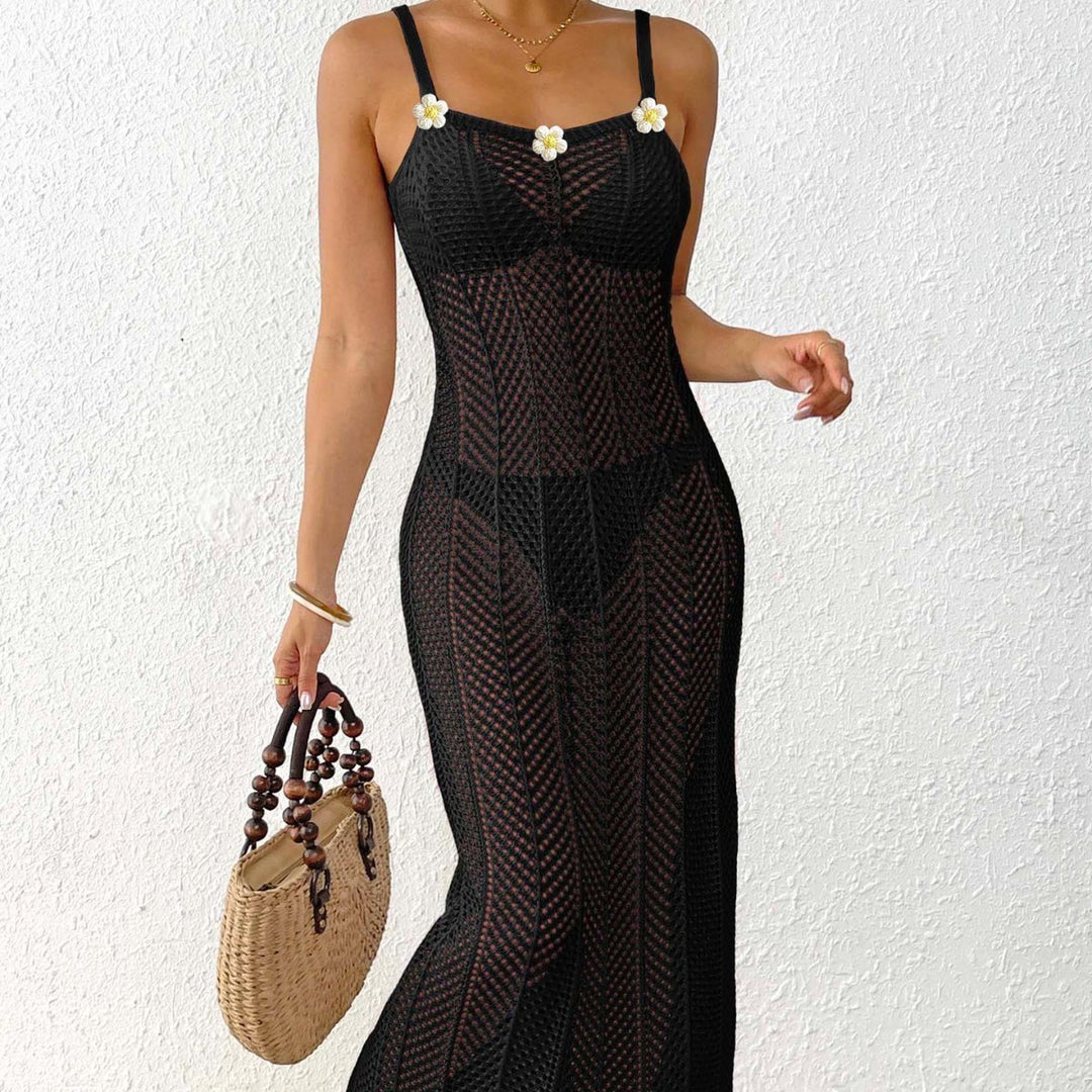 Women's Attractive Crochet Beach Cover-up Mune Fashion