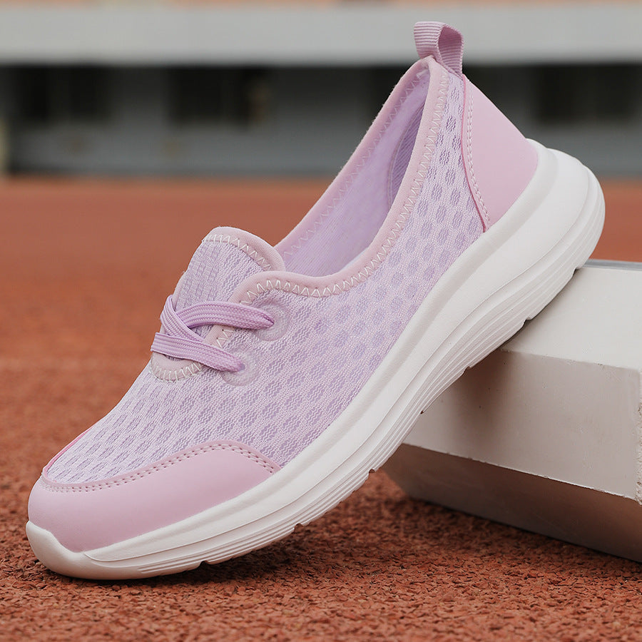 Women's breathable slip-on sneakers with viscoelastic insole and non-slip sole Mune Fashion