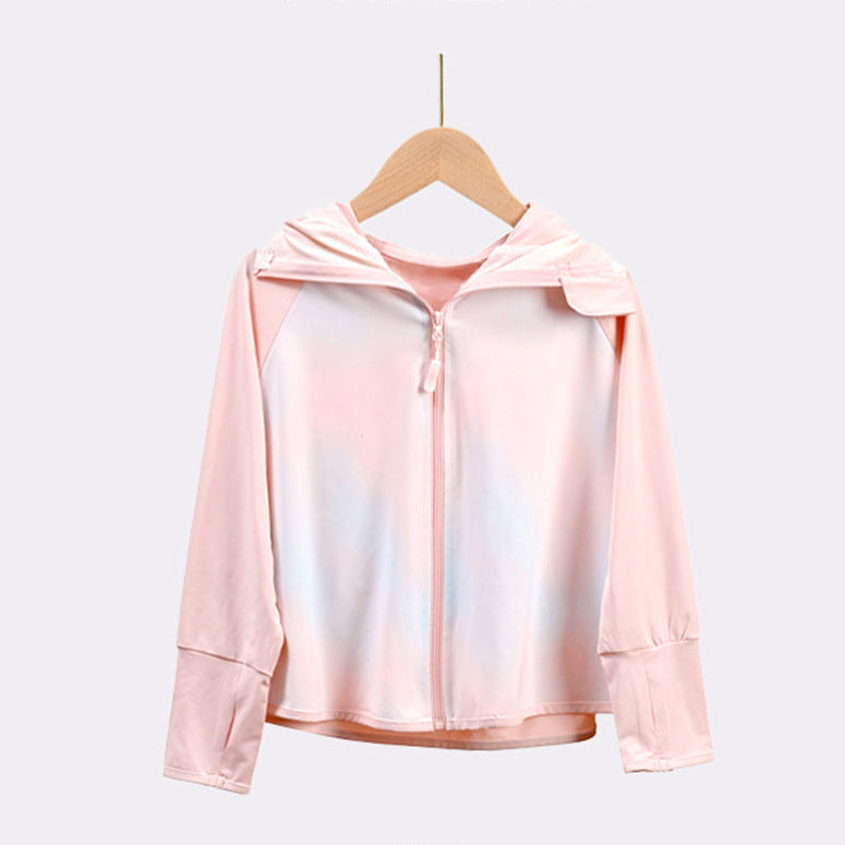 Girls Lightweight Hooded Jacket with Bunny Ears Mune Fashion