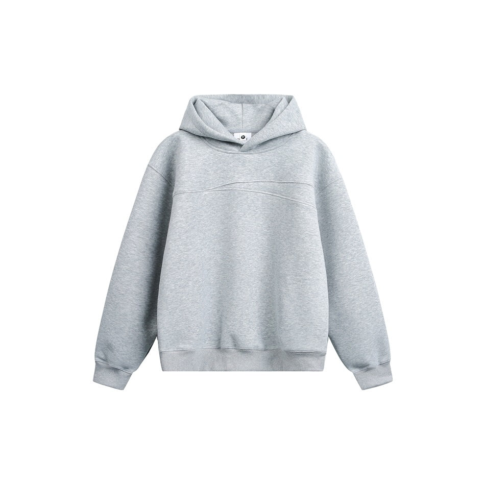 Unisex hoodie with oversized cut and subtle chest yoke Mune Fashion