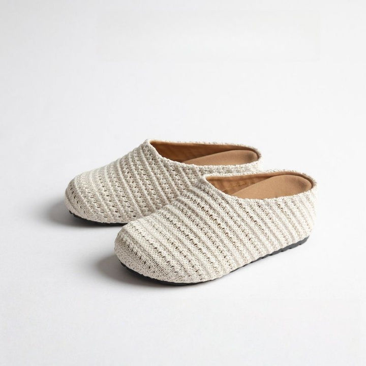 Women Lightweight Knit Slippers with Padded Comfort Footbed Mune Fashion