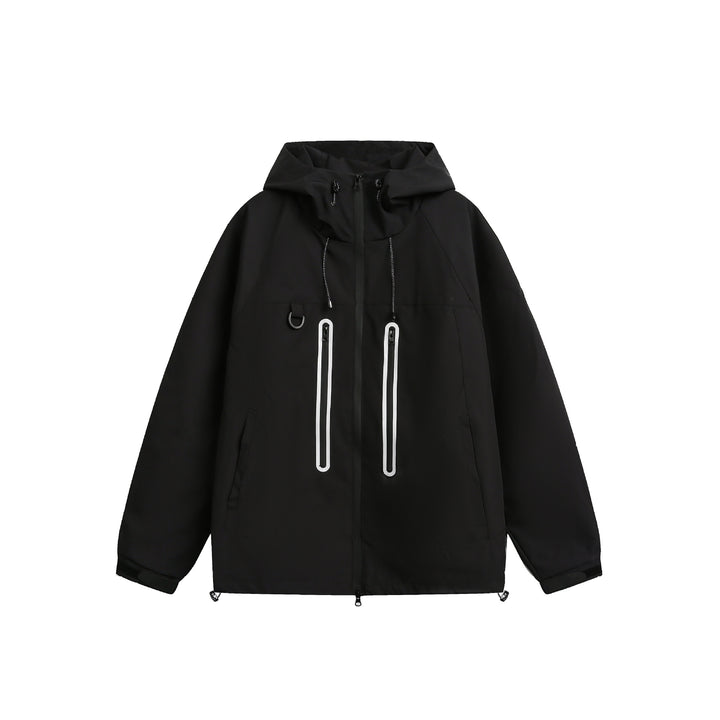 Women's Waterproof Parka Jacket with Hood and Sealed Zippers Mune Fashion