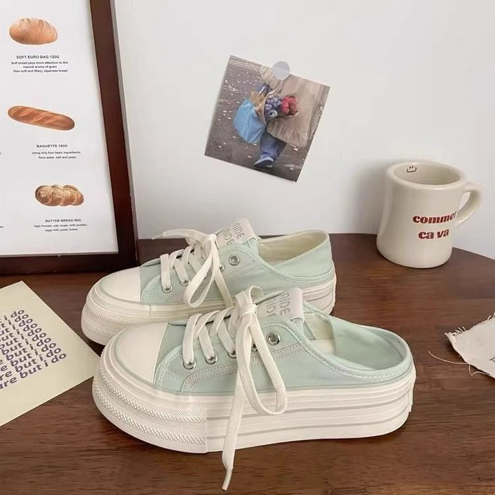 Women's Comfortable and Casual Platform Sneakers Mune Fashion