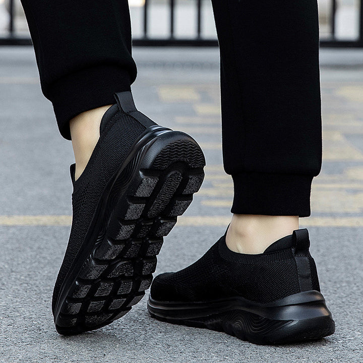 Women's seamless knit slip-on with elastic entry, padded comfort insole and profiled lightweight sole design Mune Fashion