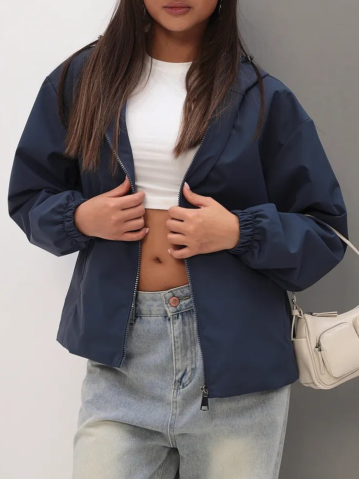 Women's Lightweight Leisure Jacket with Hood