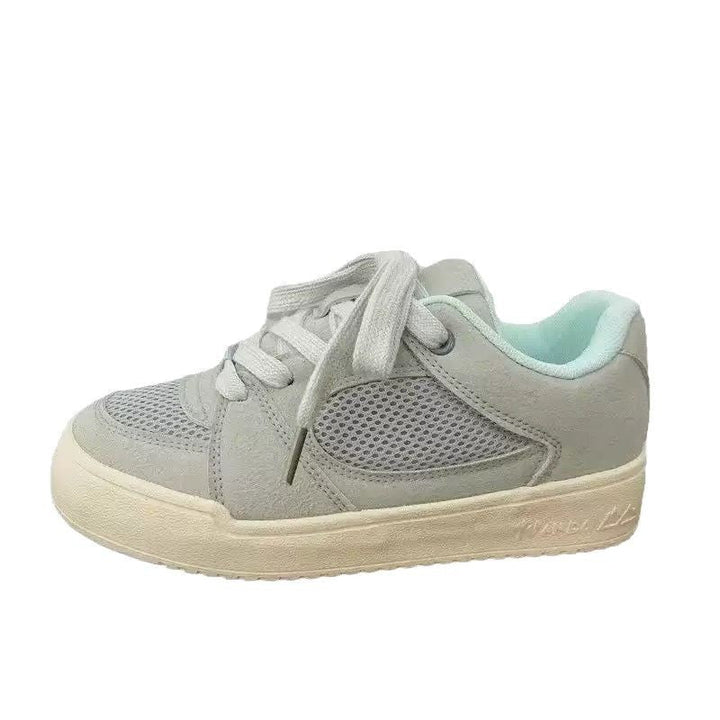 Women's Sporty Sneakers with Breathable Textile Upper and Comfortable Cushioning Mune Fashion