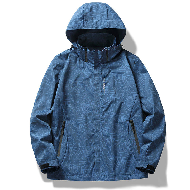 Men's Breathable Wind and Water Resistant Outdoor Jacket Mune Fashion