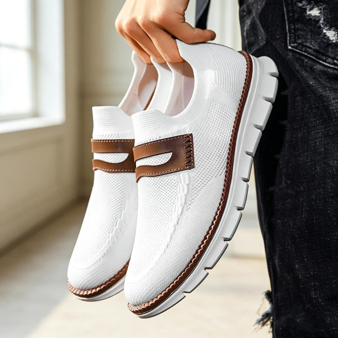 Men's Comfortable Slip-On Sneakers Mune Fashion 1788175327