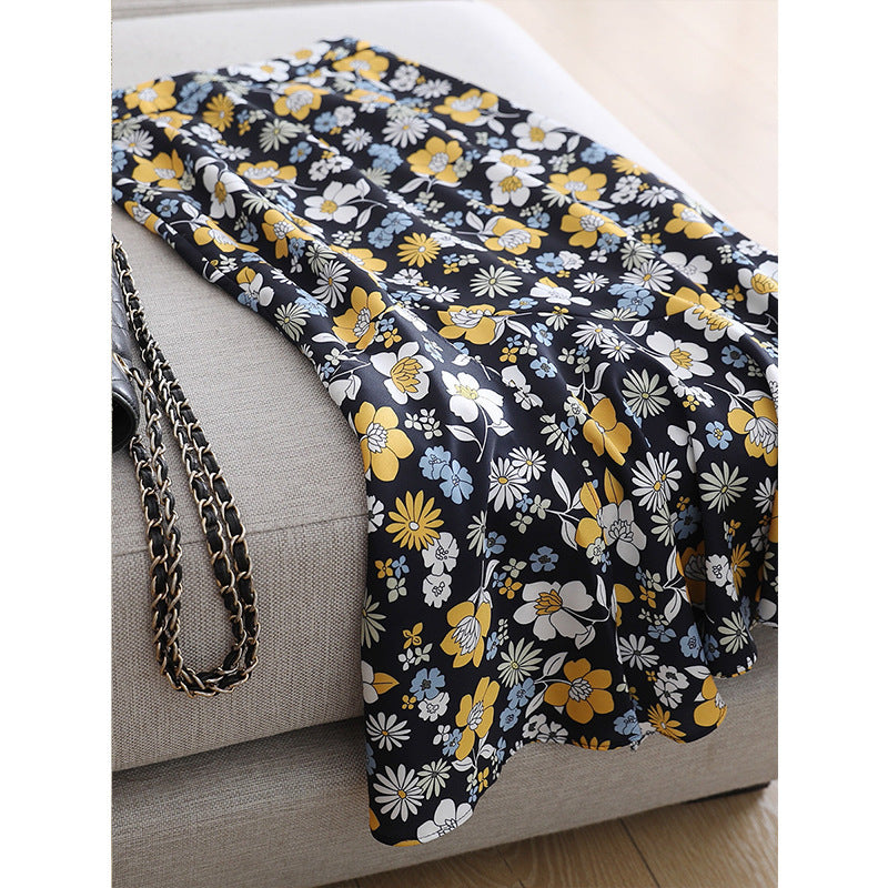 Women's Floral, Swinging Midi Skirt Mune Fashion