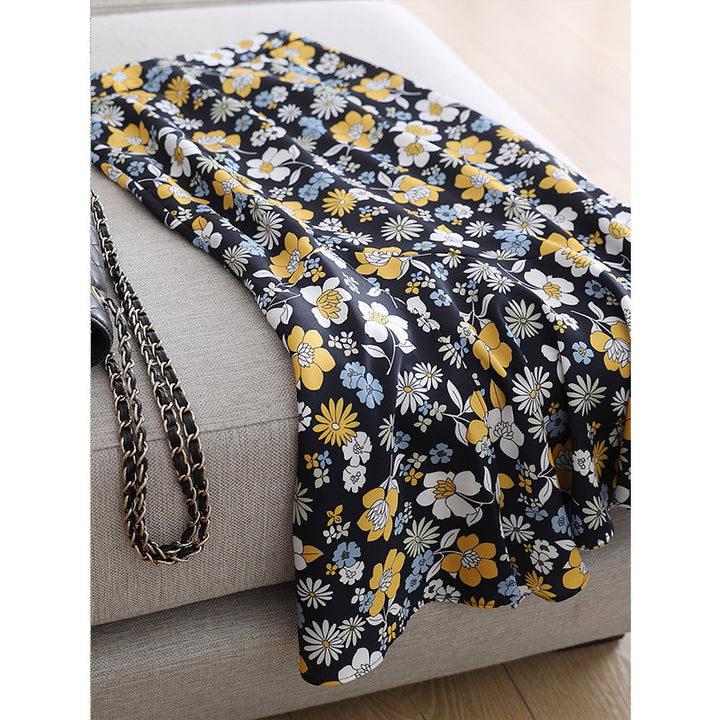 Women's Floral, Swinging Midi Skirt Mune Fashion
