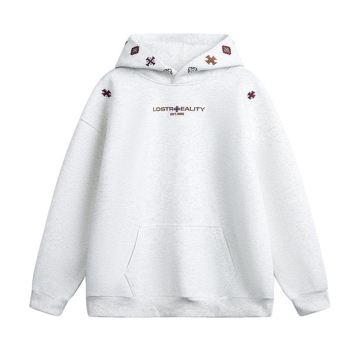 Unisex Oversize Hoodie with embroidered hood and kangaroo pocket Mune Fashion